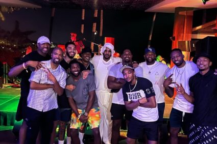 Rex rabbit forwarding! Tatum & Melon & Bill & Ingram participate in AJ Jordan activities together