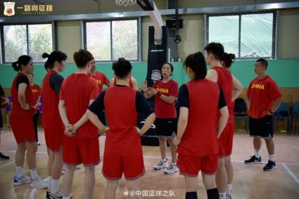 Chinese basketball team shows Chinese women’s basketball training Photos: Let’s take a look at the girls’ preparations