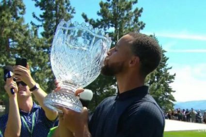 Curry was the first black American to win the championship of national golf celebrity