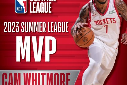 Official: Rocket rookie Whitmore was elected 2023 Summer League MVP