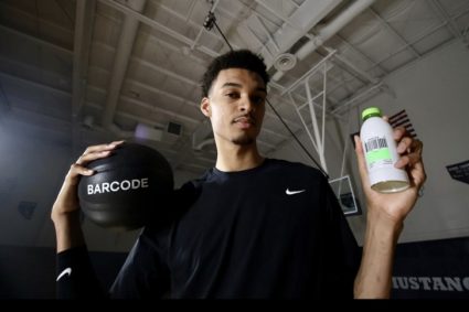 Wenban endorsement sports beverage brand Barcode owns some Shares & participates in product research and development