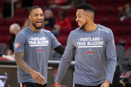 CJ blessing Lillard: Happy Birthday brother, your boy is getting old too