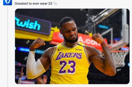 James changed back to No. 23! American netizen: he wants to retire the jersey. He knows that the Lakers will not retire No. 6