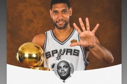 Dream forwarding! Barkley: Duncan is the best power forward ever