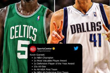 ESPN: Top Kevin Garnett and Dirk Nowitzki, who do you choose?