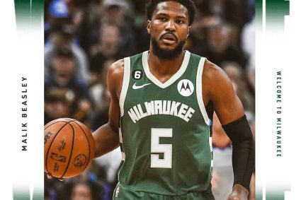 Substitute three-point alliance is the most! Malik Beasley officially signed the stag contract for one year 2.7 million